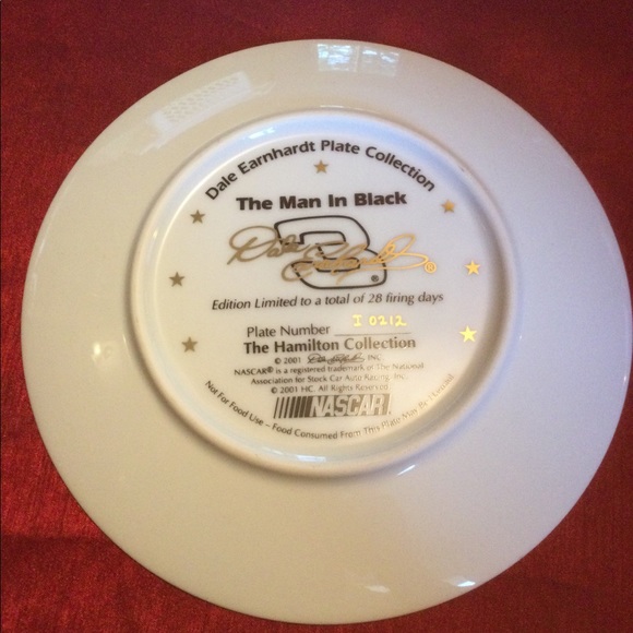 Set of 5 Dale Earnhardt Collector Plates - Picture 5 of 11